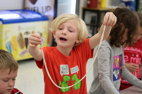 Making noodles at in-house field trip "Notes From The Silk Road" multi-cultural presentation by silkroadnotes.com