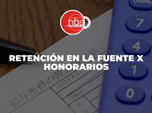 Retención en la Fuente x Honorarios