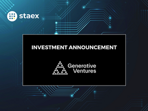 Generative Ventures Invests in Staex to build a Scalable and Resilient Internet for DePIN