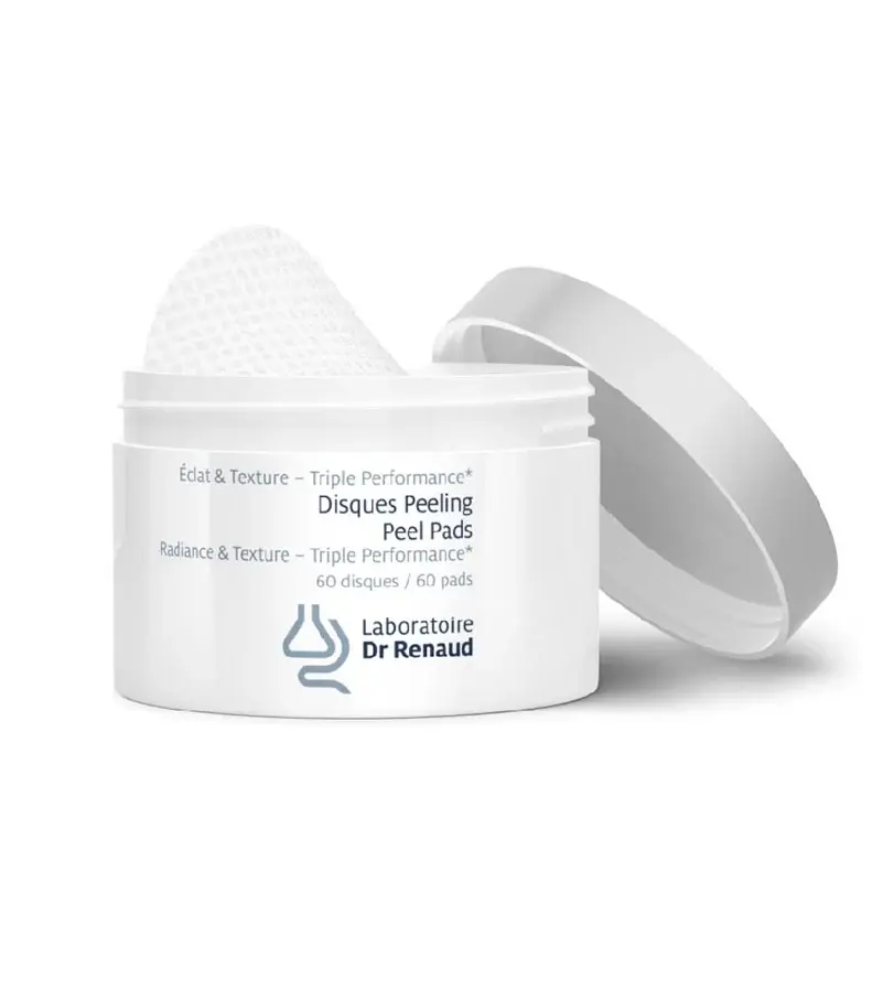 Disques peeling triple performance éclat et texture