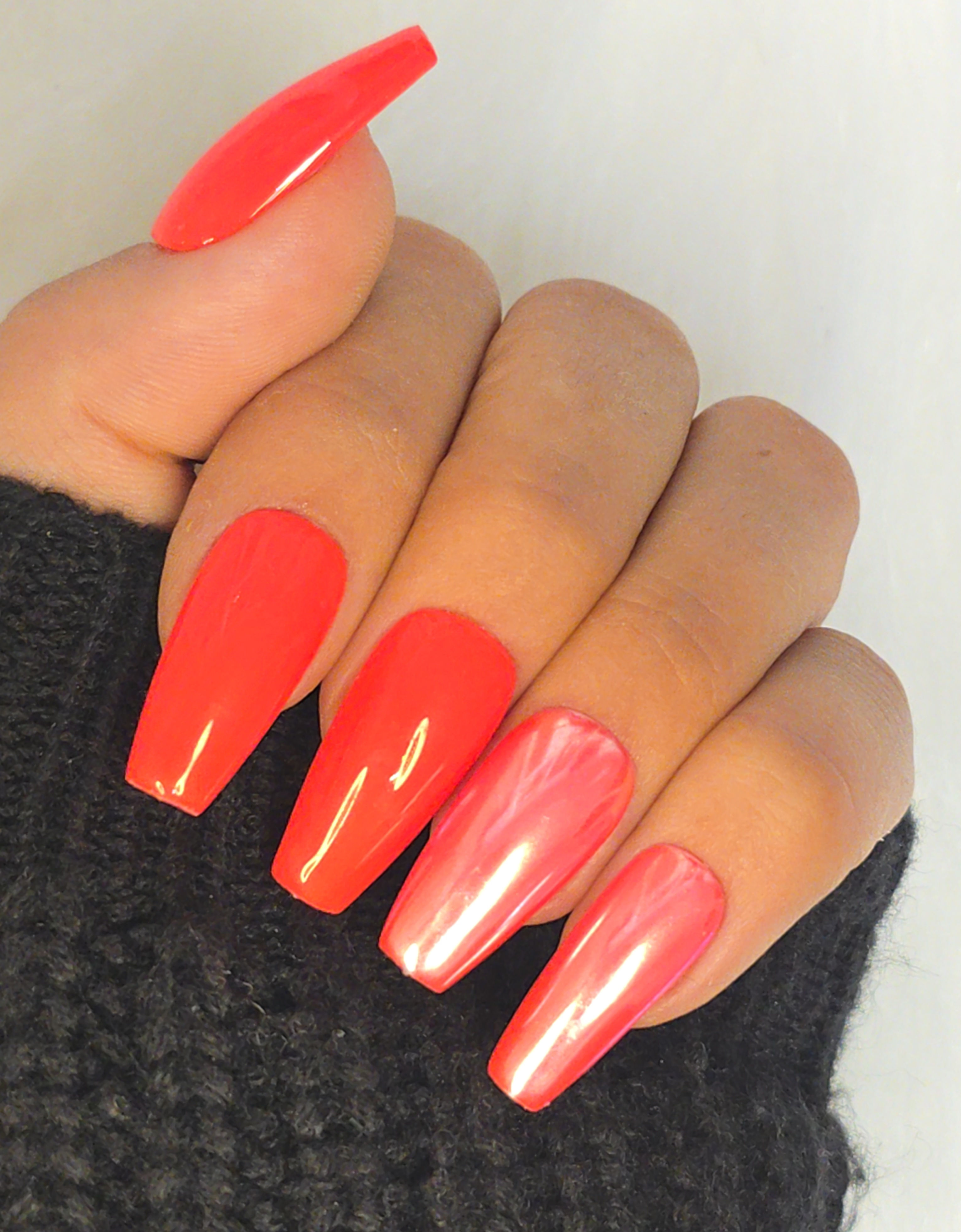 Hibiscus Pearl Press-On Nails – Wiederverwendbare Nägel im Set