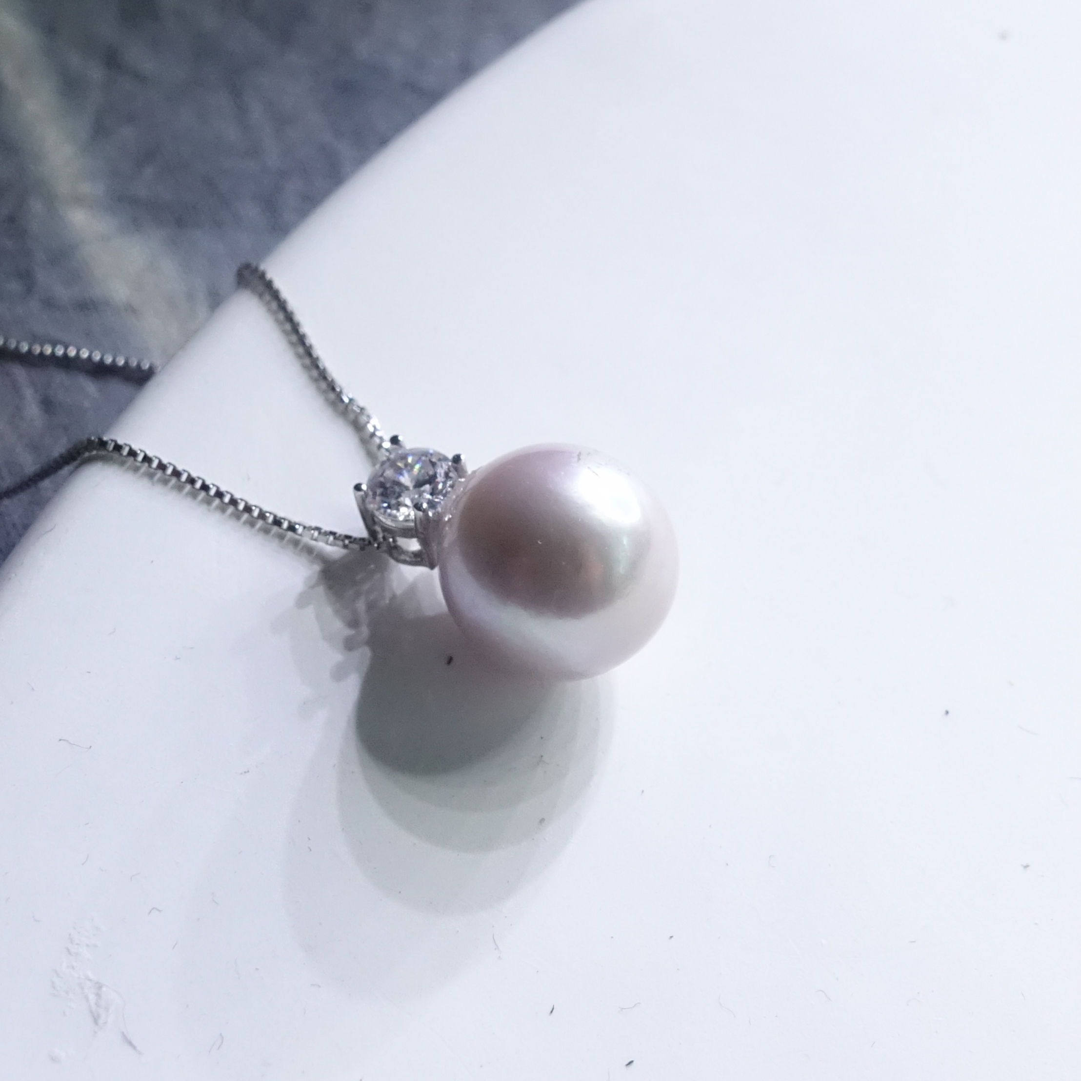 11mm 淡水珍珠（粉光）有瑕