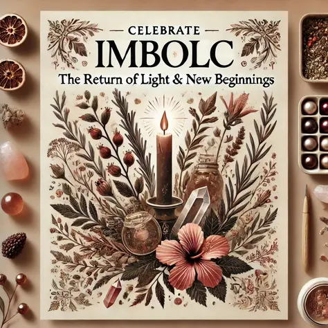 🌿 Celebrate Imbolc: The Return of Light & New Beginnings 🔥