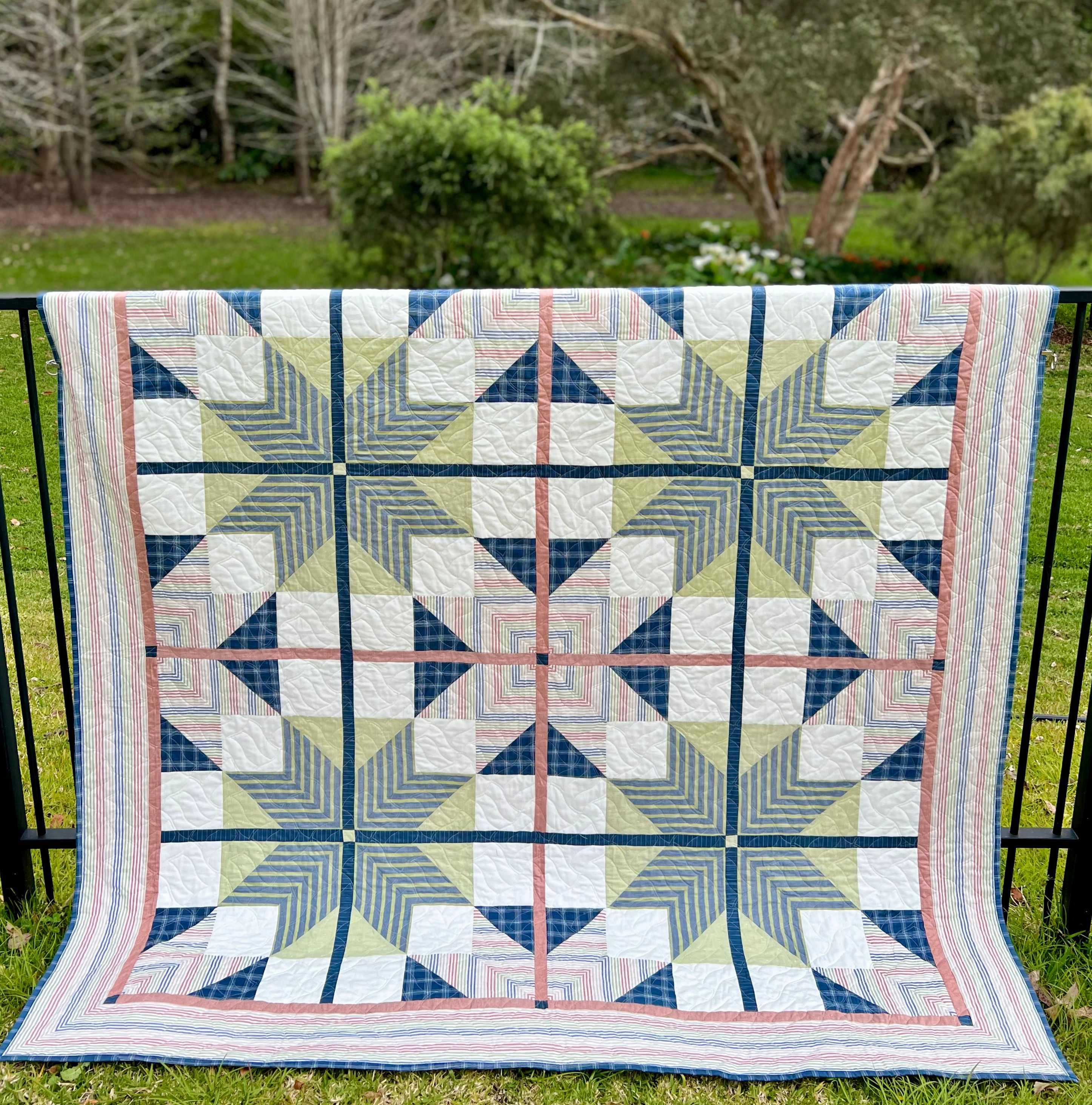 Downloadable Kaleidoscope Quilt