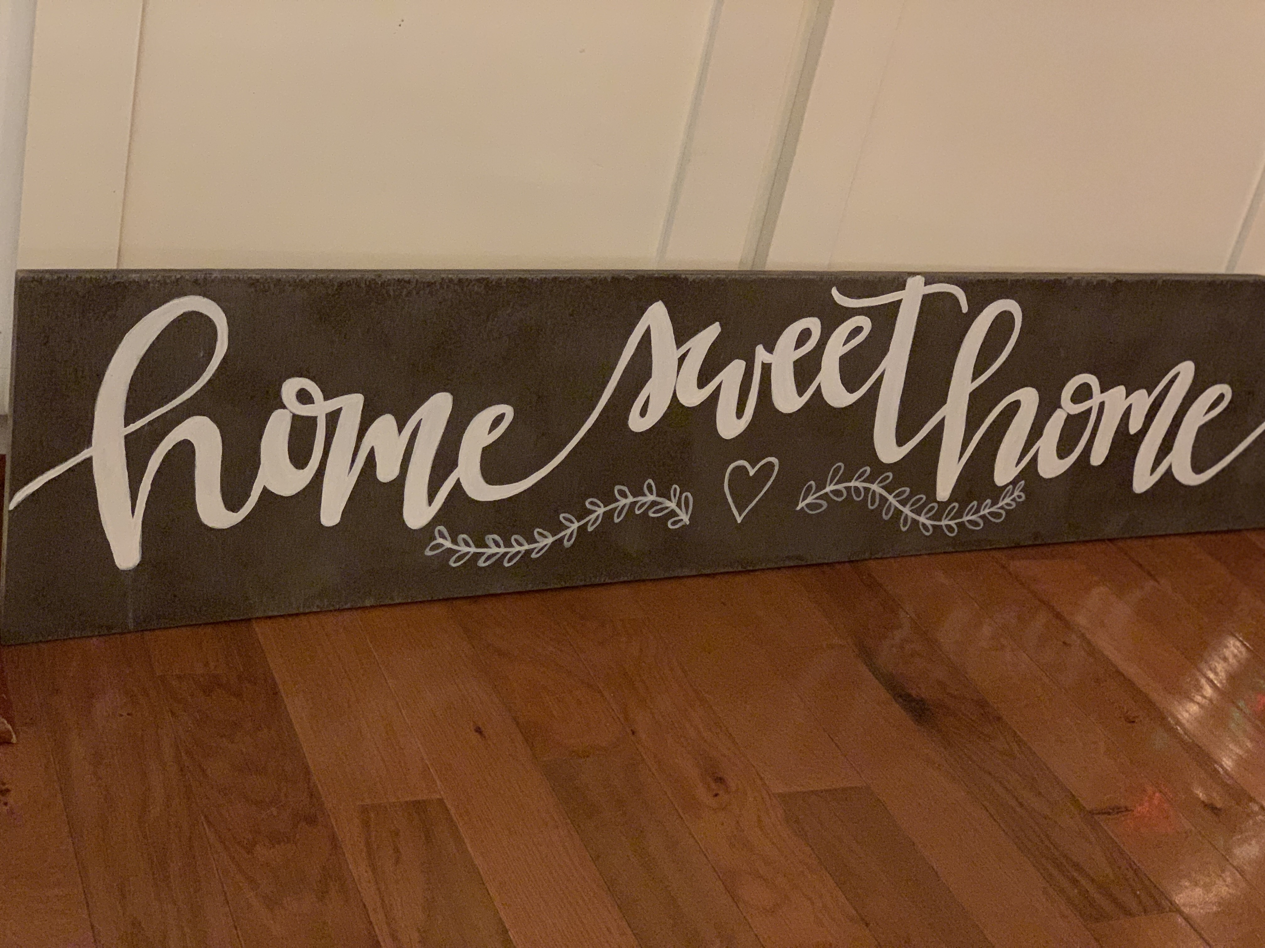 Home Sweet Home | Horizontal Wooden Sign | 16'x4'