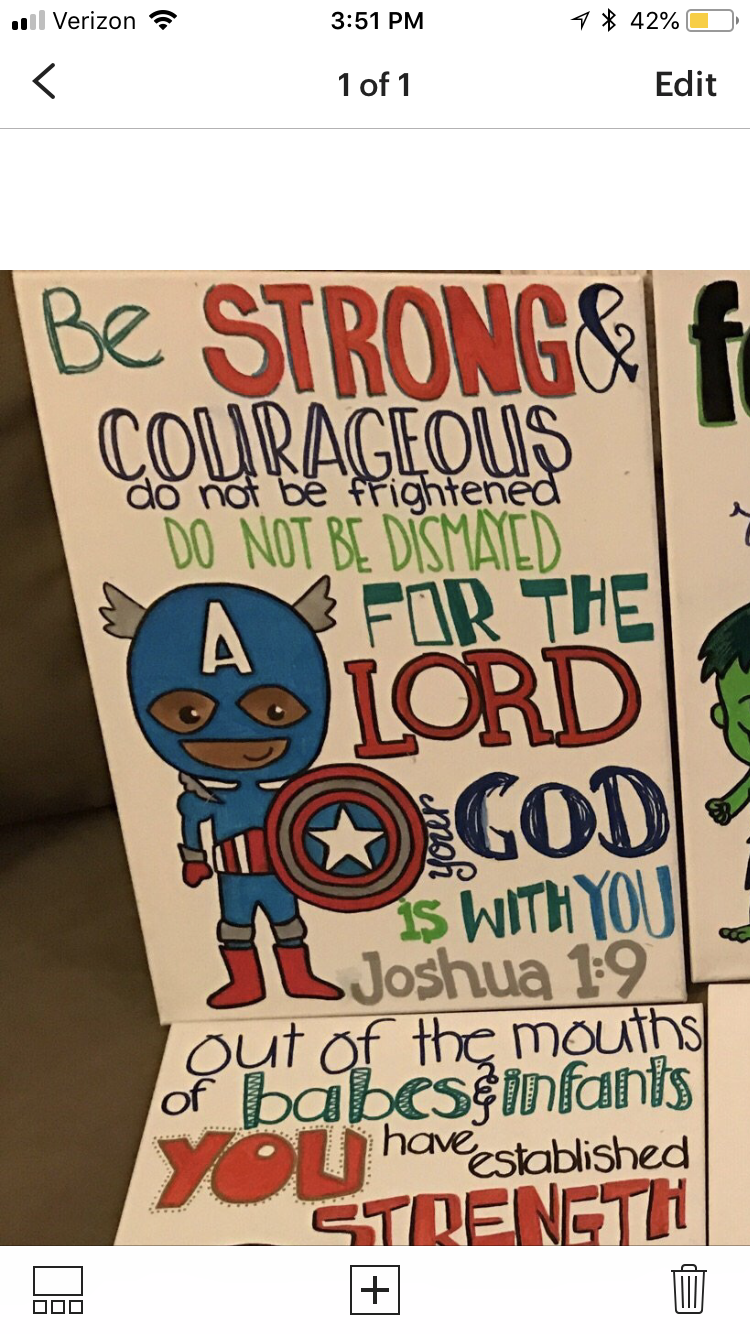 Captain America & Joshua 1:9
