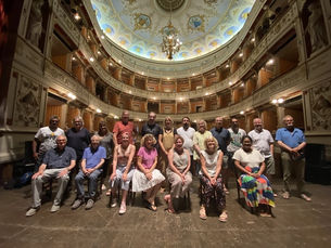 #Summerschool in #Cagli theatre from July 14 - 22 - photos, feedback, poems etc with directors #Chris Luscombe & #VikSivalingam
