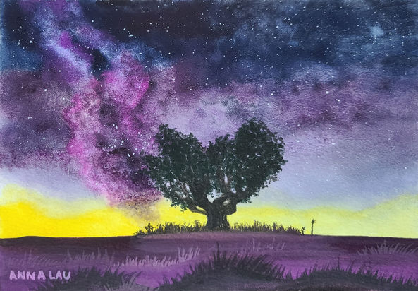 Same Tree | Watercolor