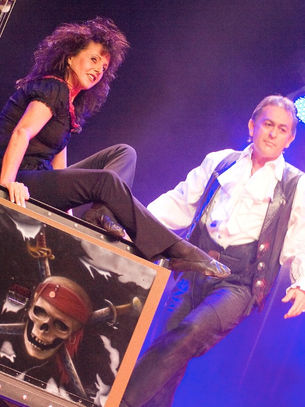 Spectacle de Pirates dans les parcs d'attractions