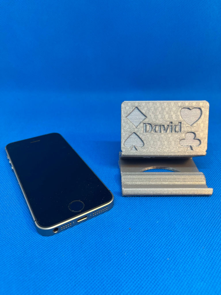 Miniature : Support de téléphone 3D personnalisé