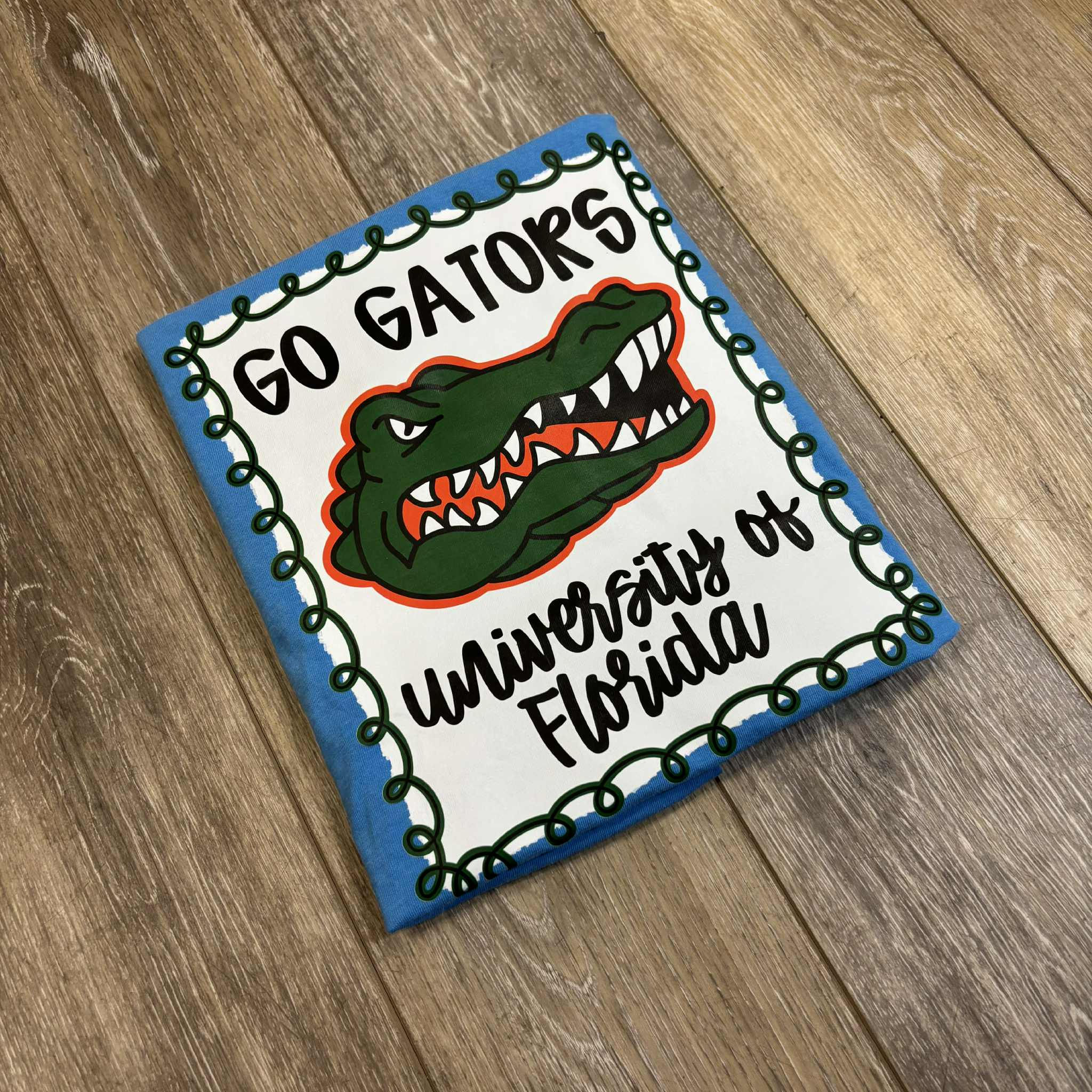 Blue Florida Gators Tee - Comfort Colors
