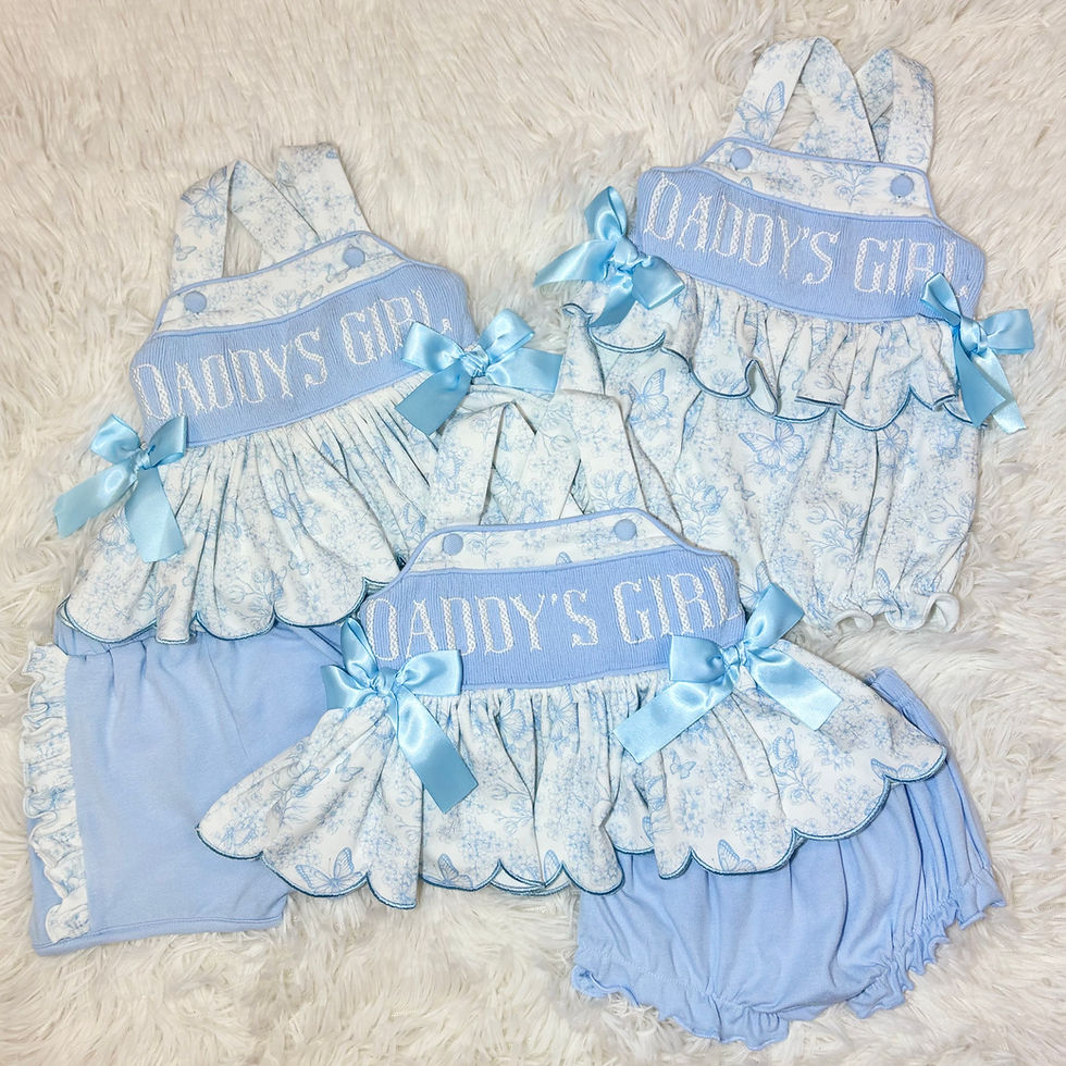 Thumbnail: Daddy's Girl Shorts Set