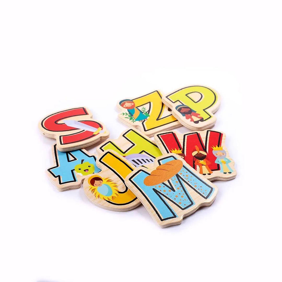 Thumbnail: Bible ABC Wooden Puzzle