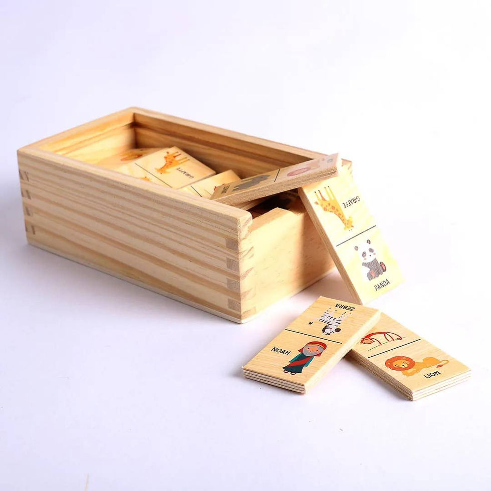 Thumbnail: Noah's Ark Wood Dominos