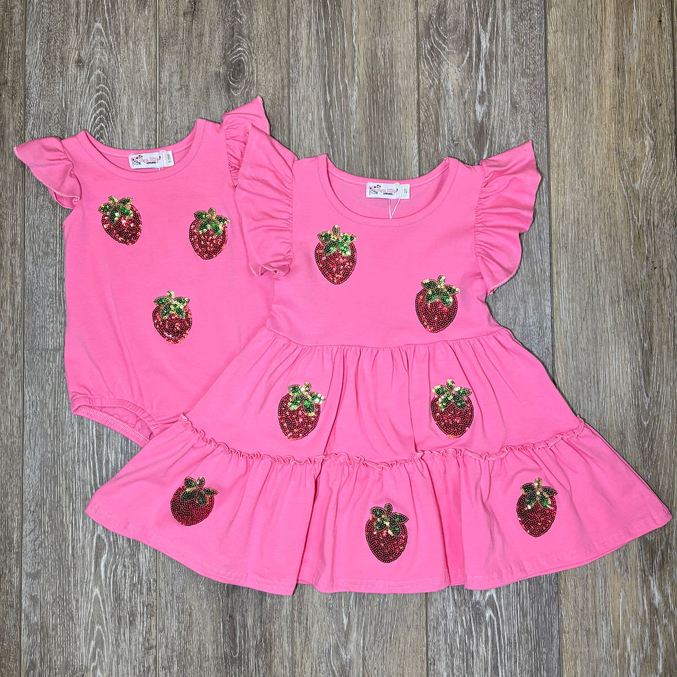 Thumbnail: Sequin Strawberry Dress