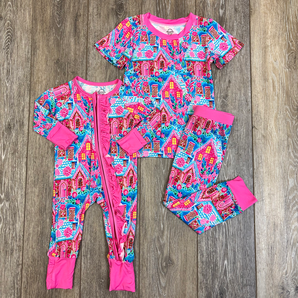 Thumbnail: Sugar Plum Dreams Bamboo Set
