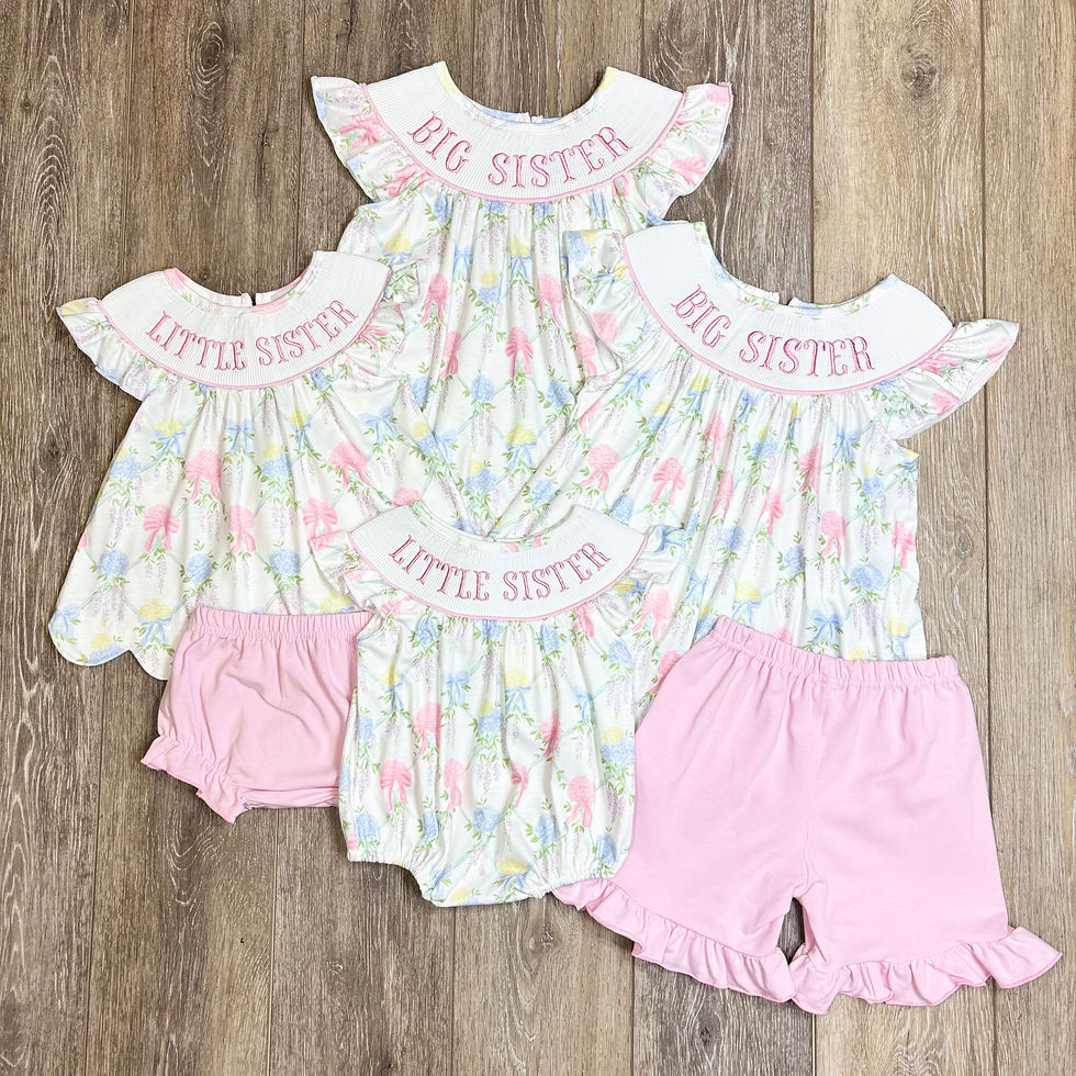 Thumbnail: Floral Little Sister Bloomer Set