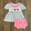 Thumbnail: Gingham Minnie Trio Girl Bloomer Set