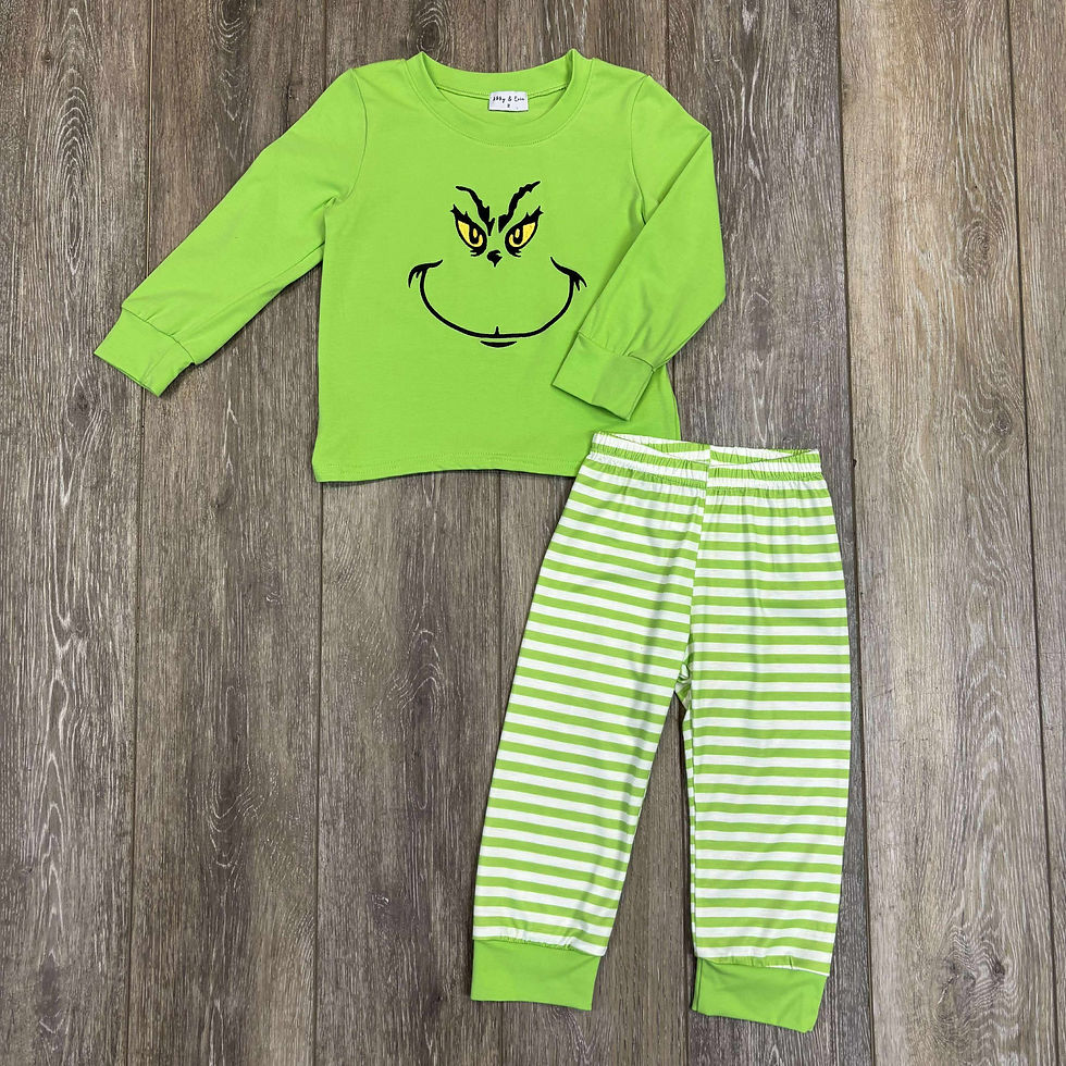 Thumbnail: Grinch Boy Loungewear