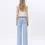 Thumbnail: High Rise Drawstring Wide Leg Jeans