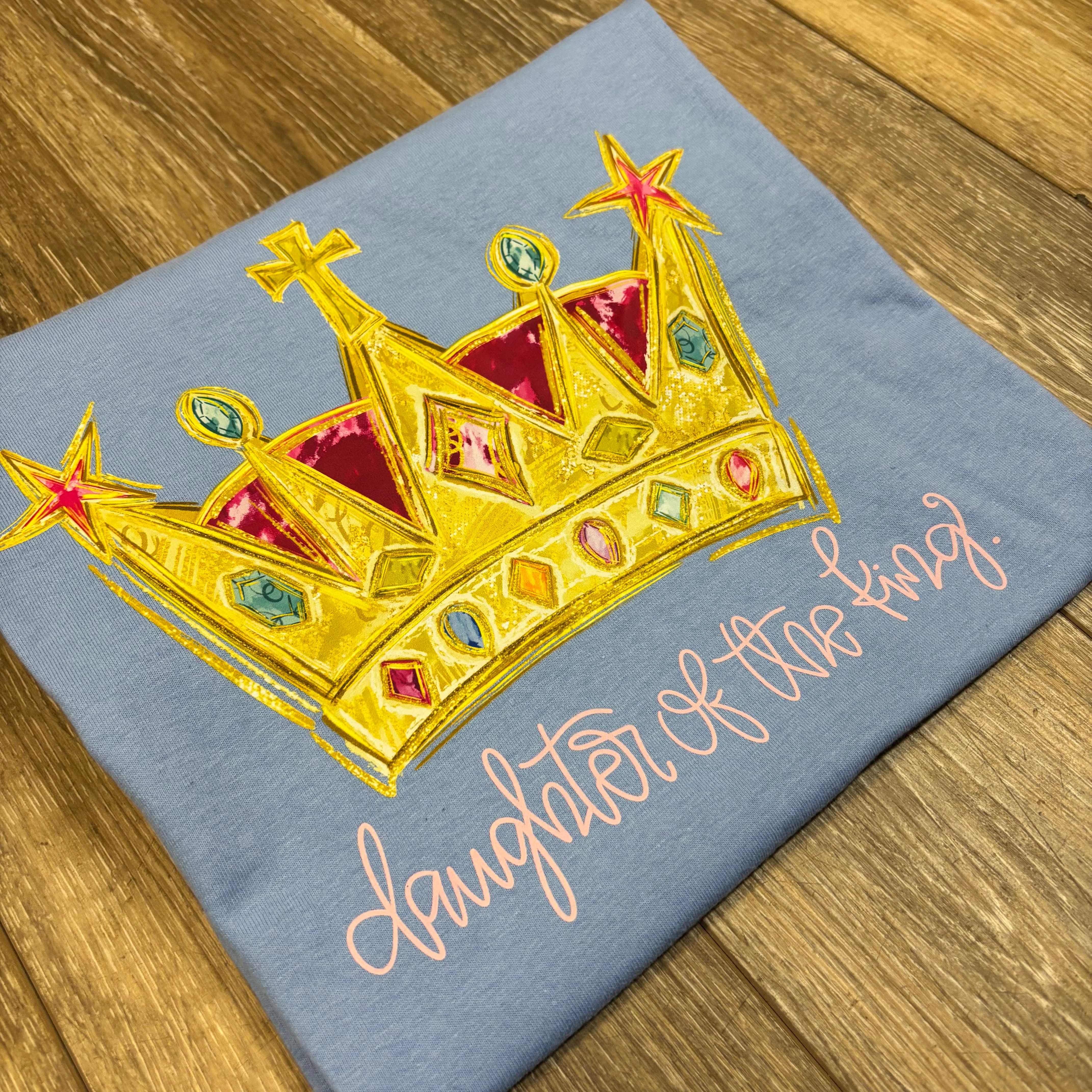 Long Sleeve Daughter of the King ADULT Tee
