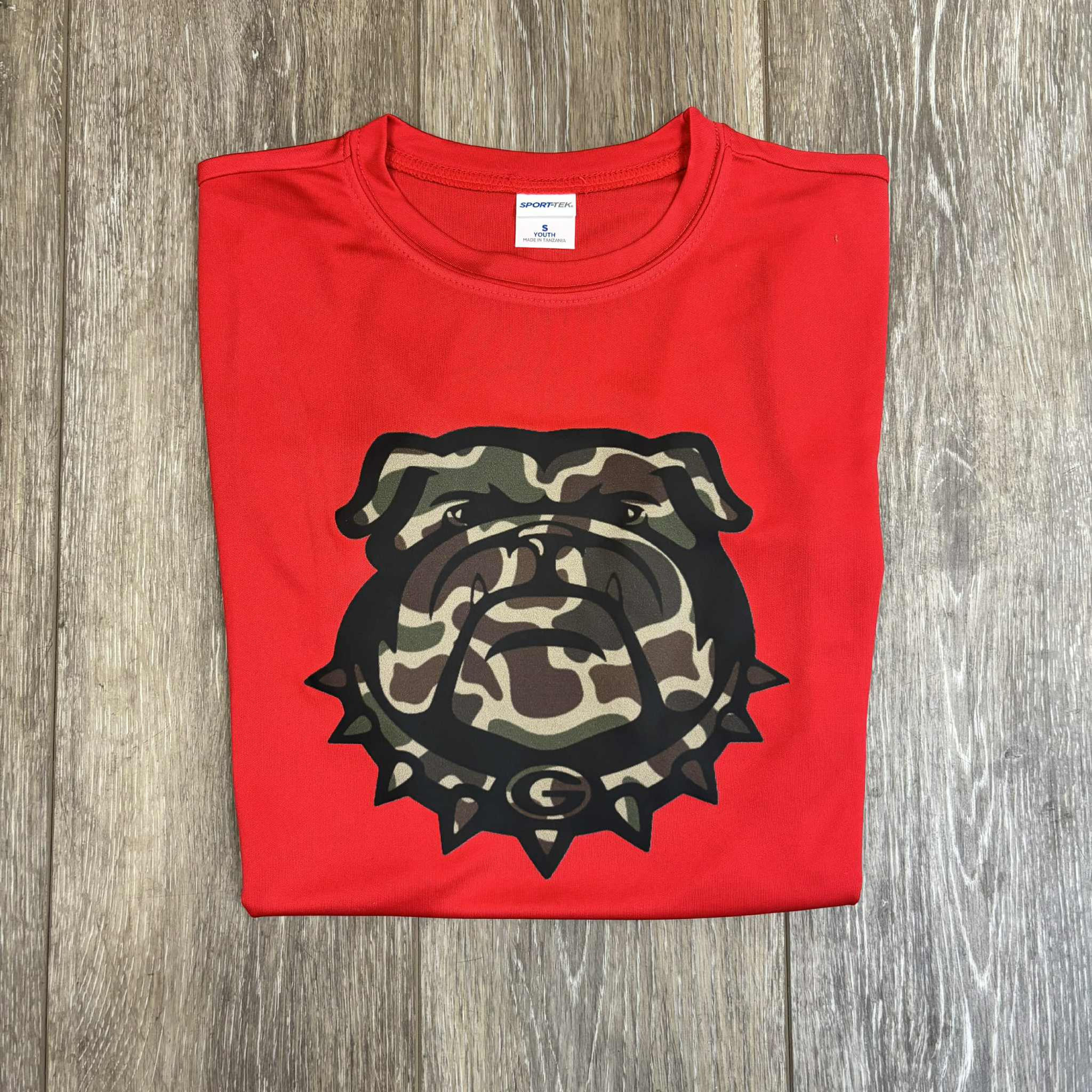 Georgia Bulldog Camo Drifit Shirt