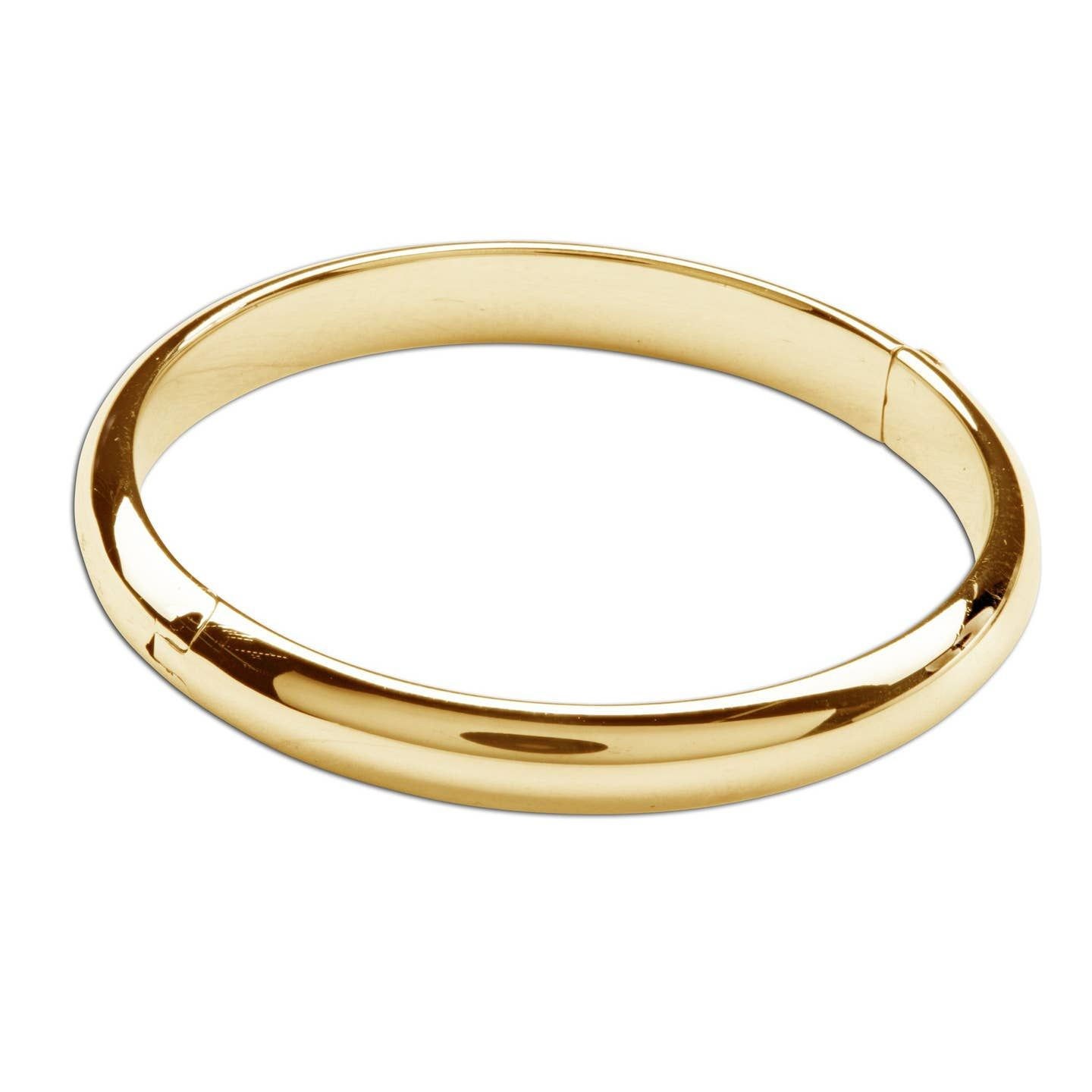 Gold Classic Bangle Bracelet