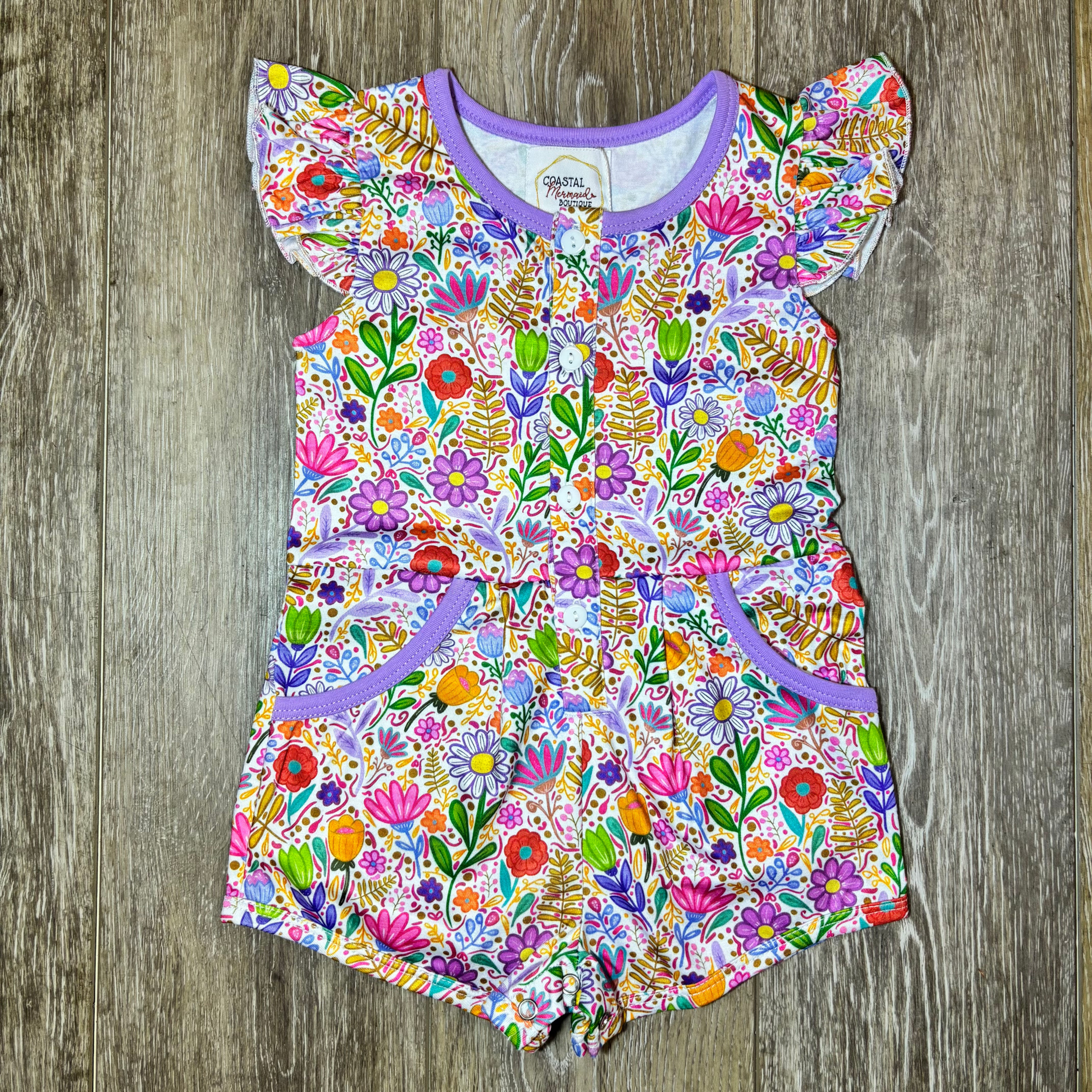 Floral Romper
