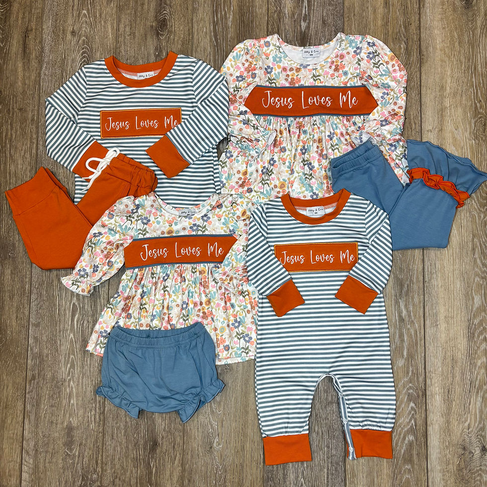 Thumbnail: Jesus Loves Me Boy Romper