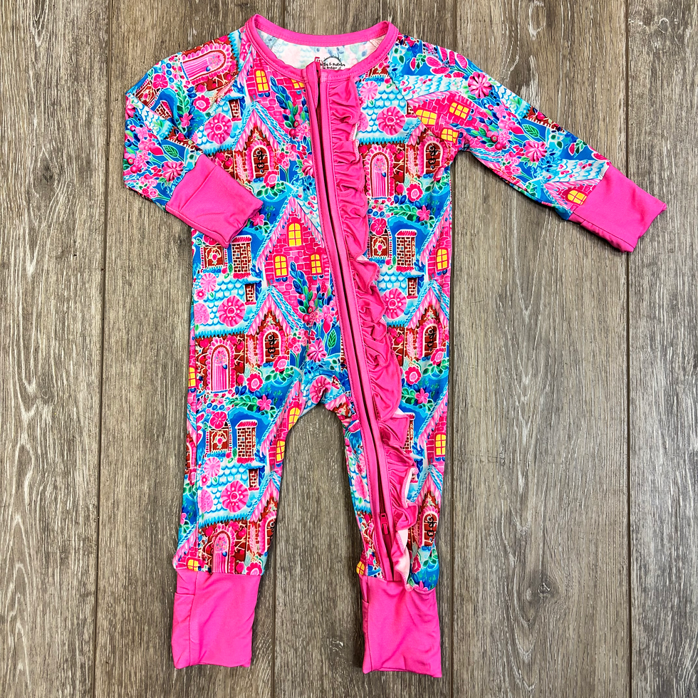 Thumbnail: Sugar Plum Dreams Bamboo Zippy