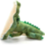 Thumbnail: 10"  Slapstix Gator Plush Slap Bracelet