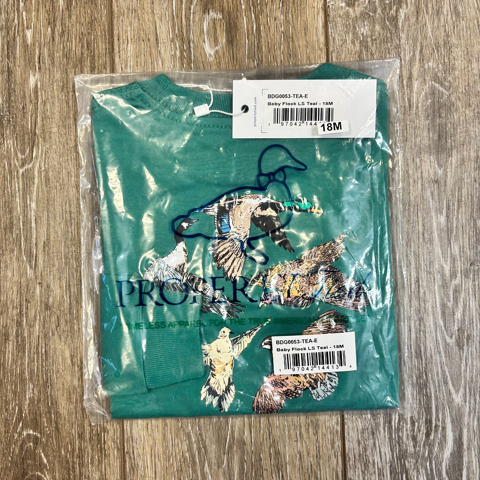 Thumbnail: Flock Properly Tied LS Tee