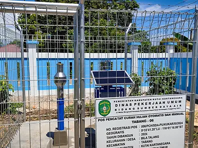 Automatic rainfall Recorder - Raung