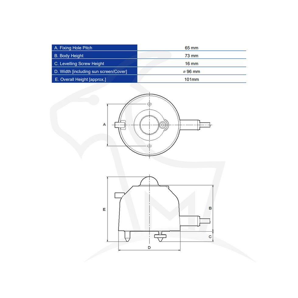 Thumbnail: Skema MS-95S SunShine Duration Sensor - Mertani_Eko Instruments