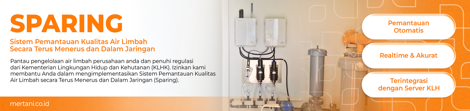 SPARING - Sistem Pemantauan Kualitas Air Limbah Secara Terus Menerus dan Dalam jaringan