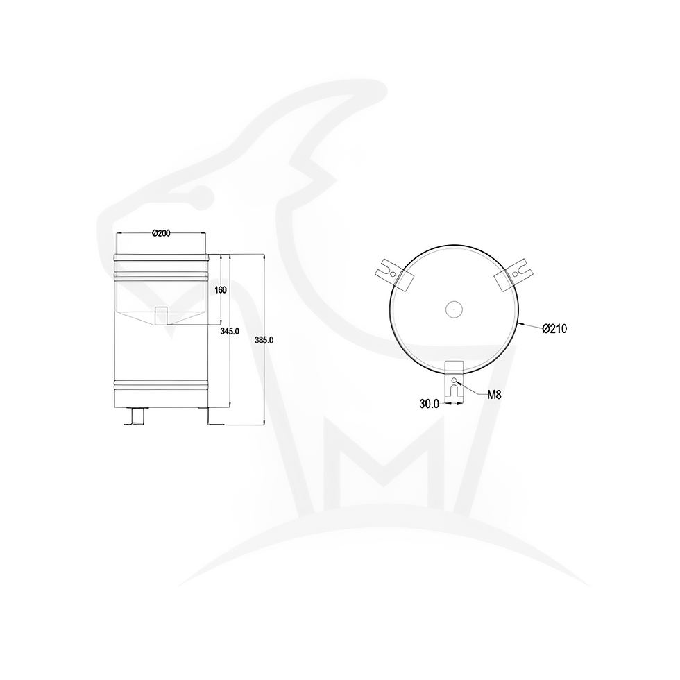Thumbnail: RK400-01 Rain Gauge Pulse Output - Mertani
