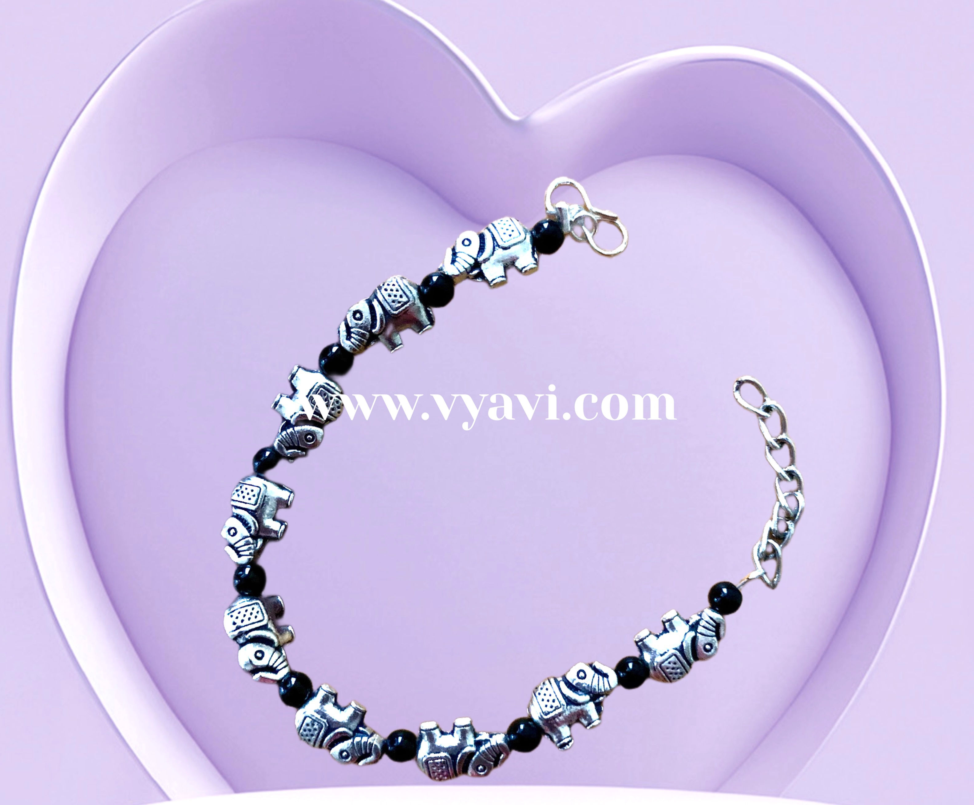 VYAVI Charm Cuff Adjustable Bracelet