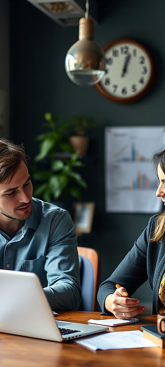 realistic people working on Roth IRA Con