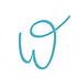 Logo von wirth concepts. Grosses W