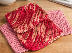 Crochet Dishcloth & Kitchen Towel