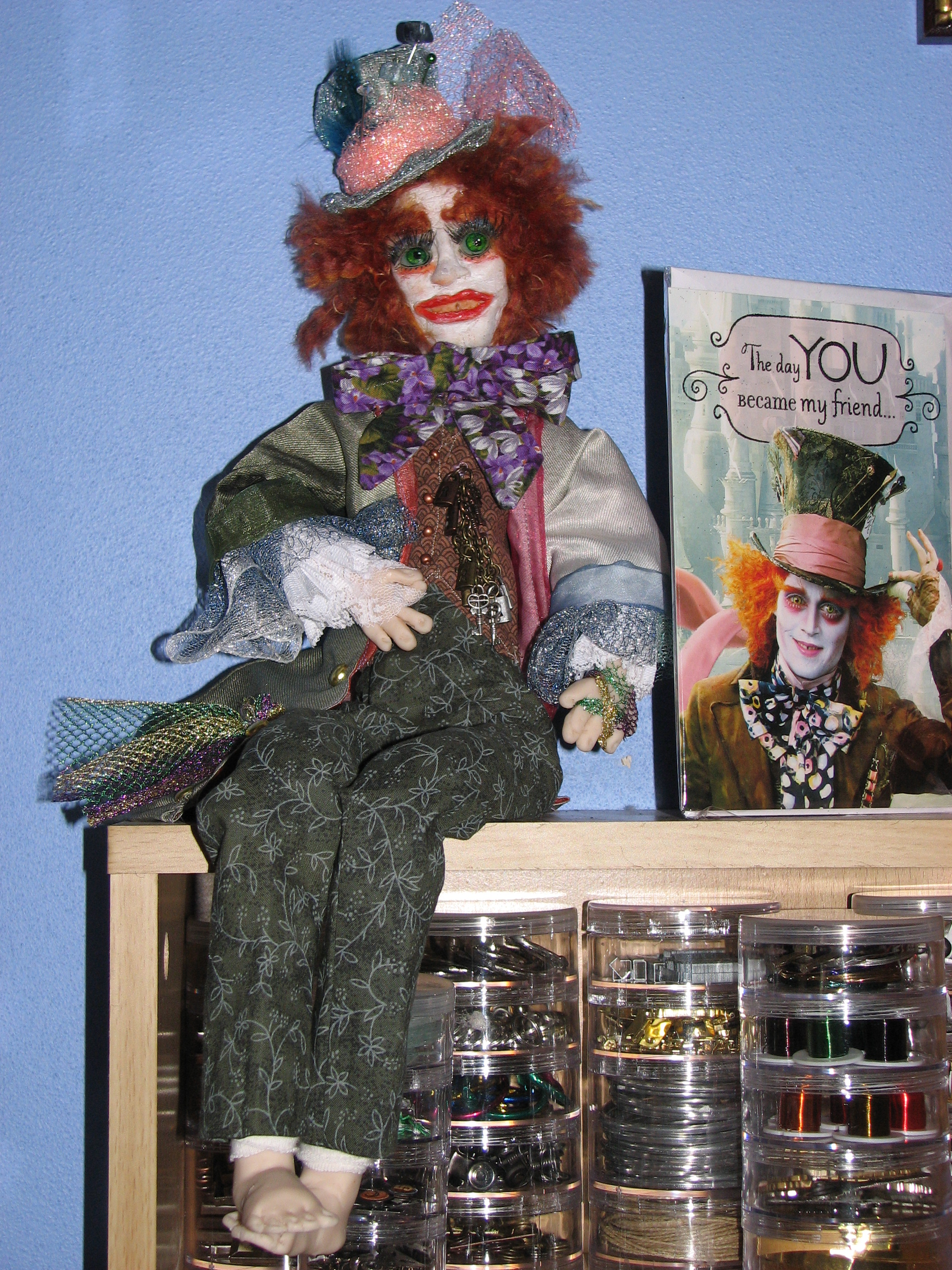 Mad Hatter doll
