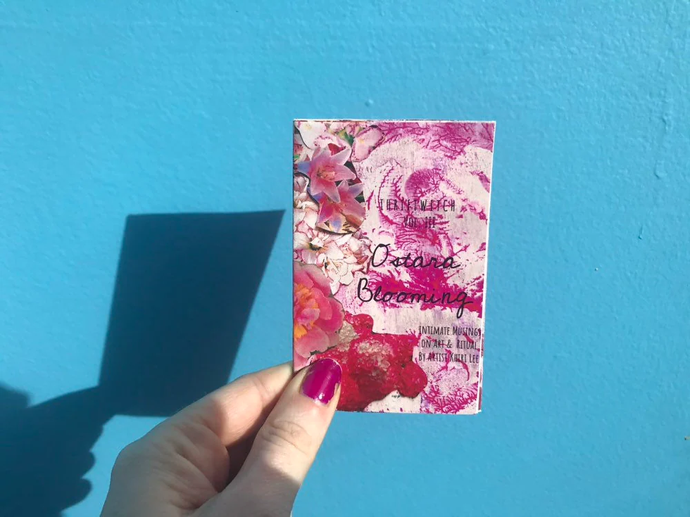 Thumbnail: Ostara Blooming | T H R I F T W I T C H  Zine | Vol 3
