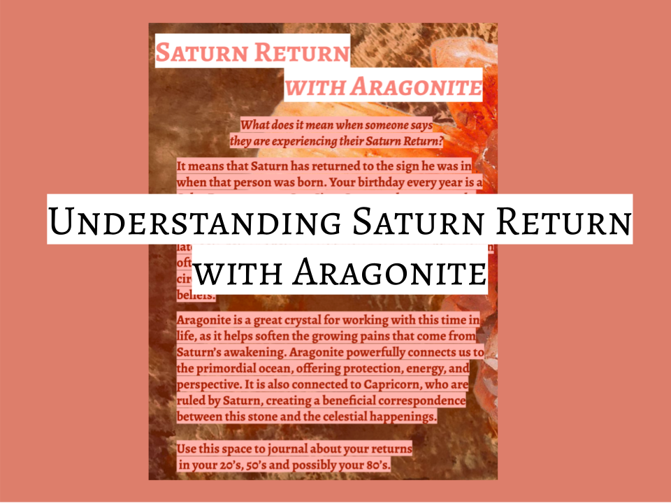 Thumbnail: ARAGONITE | Digital 52 Facets Crystal Zine PDF