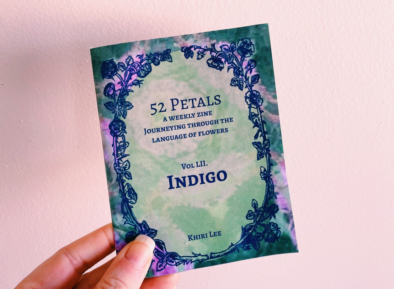 INDIGO | 52 Petals Zine | vol LII