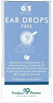 Ear Drops è un rimedio efficace per otiti esterne, ristagni d'acqua e tappi di cerume. Offrono sollievo immediato dal dolore, proteggono la mucosa del condotto uditivo e facilitano la rimozione del cerume. Grazie all'azione antibatterica dell'estratto di semi di pompelmo, prevengono infezioni e combattono le otiti esterne. Le proprietà antinfiammatorie e lenitive riducono gonfiore e disagio, garantendo orecchie pulite e sane.