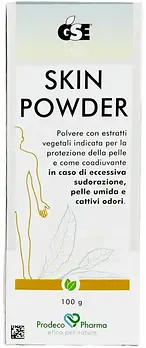 Polvere protettiva e lenitiva per la pelle sensibile e irritabile