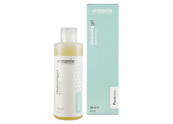 flacone di gel detergente purificante per pelle mista, grassa e impura