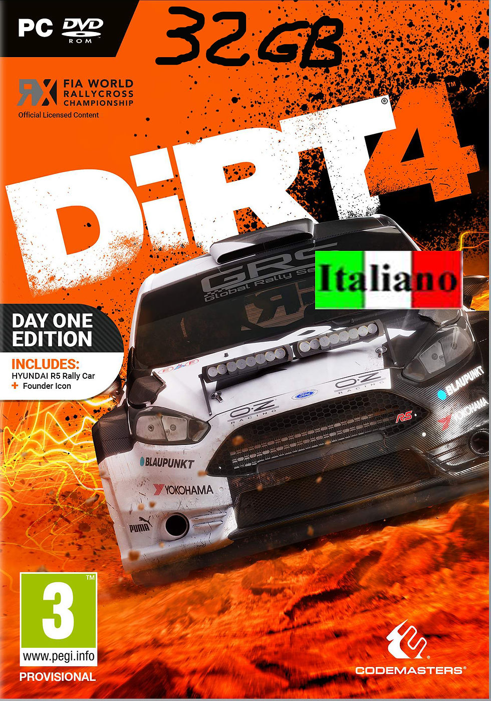 DiRT 4 32gb FULL ITA