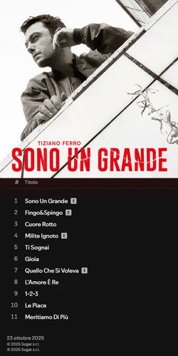 TIZIANO FERRO - SONO UN GRANDE 2025