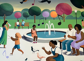 Autism Mural, Mural for Artistic kids Washington DC, DMV